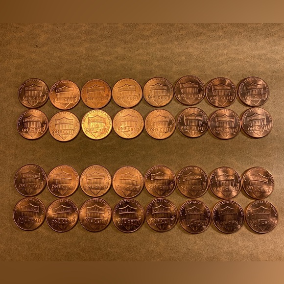 🟠 All 32 Lincoln Shield Pennies 2010-2025 both D & P Mints - Excellent & Bonus - Picture 14 of 16